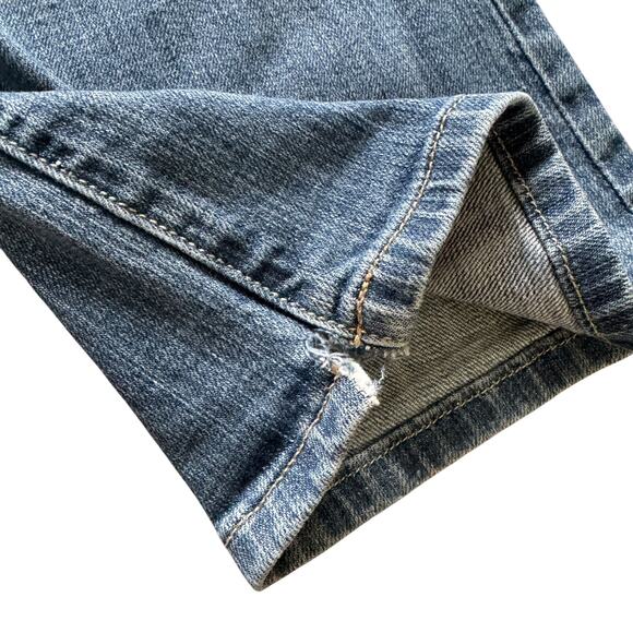 Vigoss Jeans Women's Sz 5/6 28 The Miami Boot Bootcut Distressed Grunge Low Rise - Picture 14 of 16